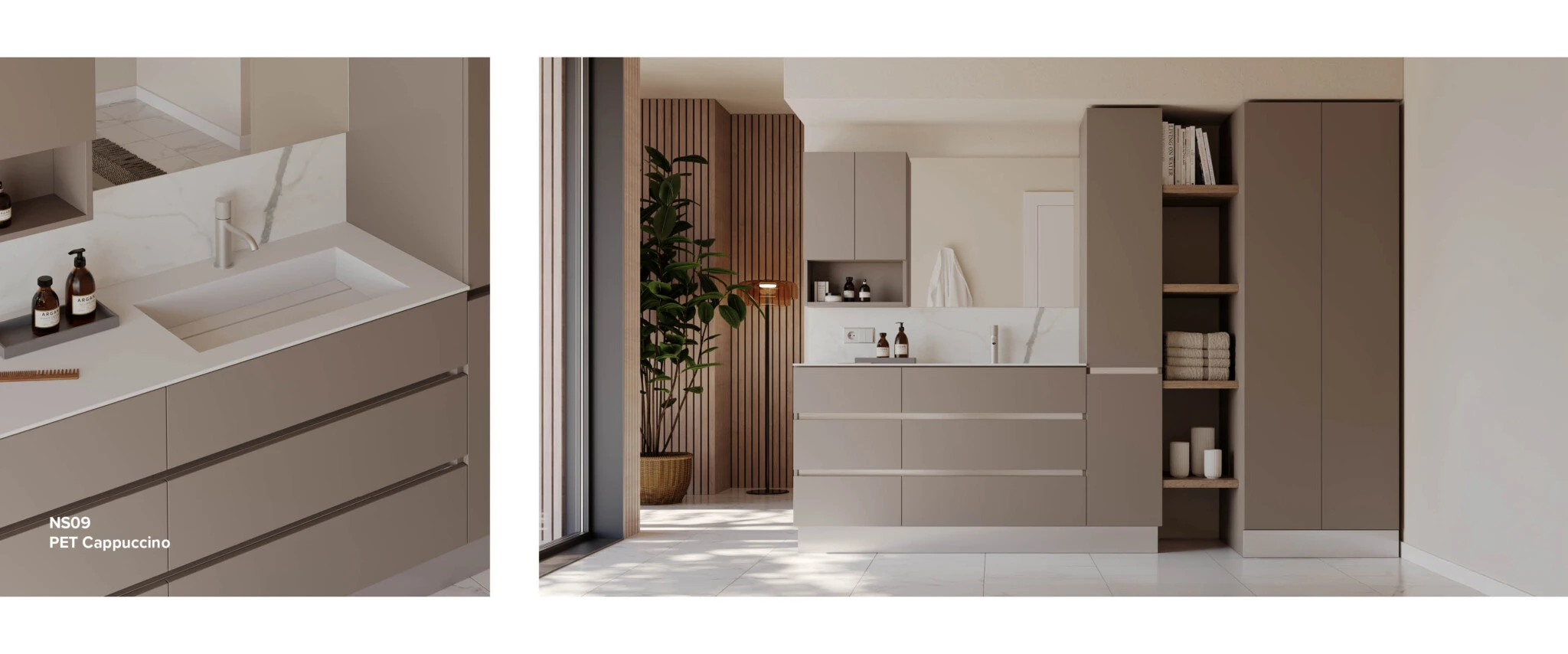 Mobili Arredobagno a Trento: Innovazione, Design e le Nuove Finiture in PET